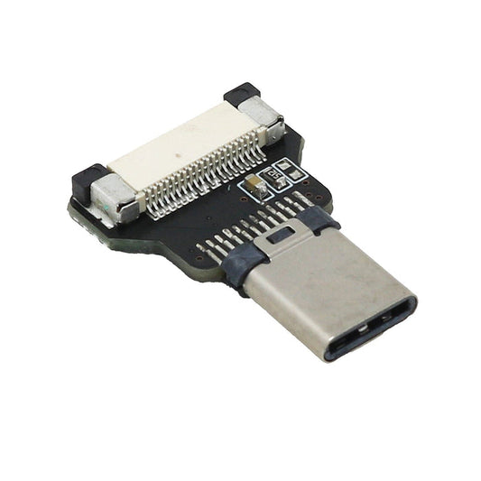 DIY USB Cable Parts - Straight USB-C Plug by The Pi Hut - The Pi Hut