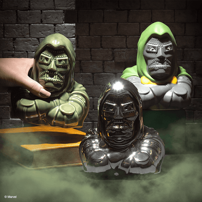 Doctor Doom Tiki Mug - Metal Face