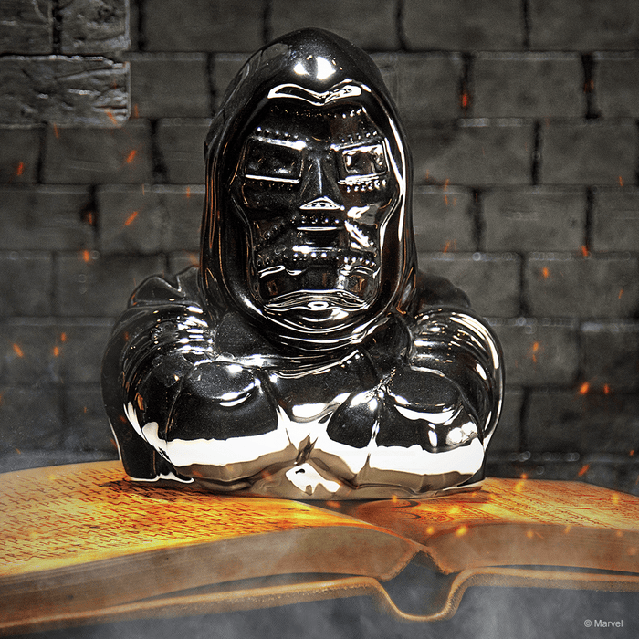 Doctor Doom Tiki Mug - Metal Face