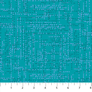 Dot Matrix Caribbean Fabric 10110-62, Northcott / Patrick Lose