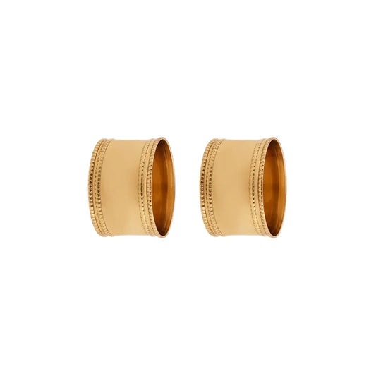 DOTS PEÇETE YÜZÜĞÜ 2'Lİ, GOLD