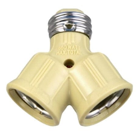 DOUBLE E27 LAMPHOLDER SCREW IN - 700V MEGA