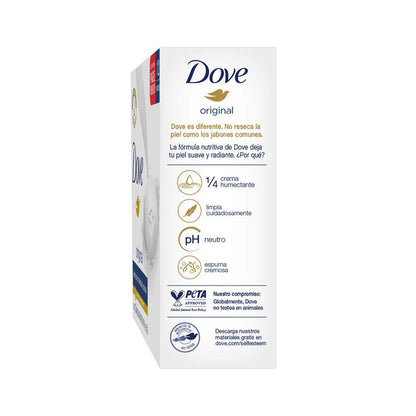 Dove Bath Soap Bar with Moisturizing Cream 16 Units / 106 g / 3.75 oz - 389834 dayana sifontes