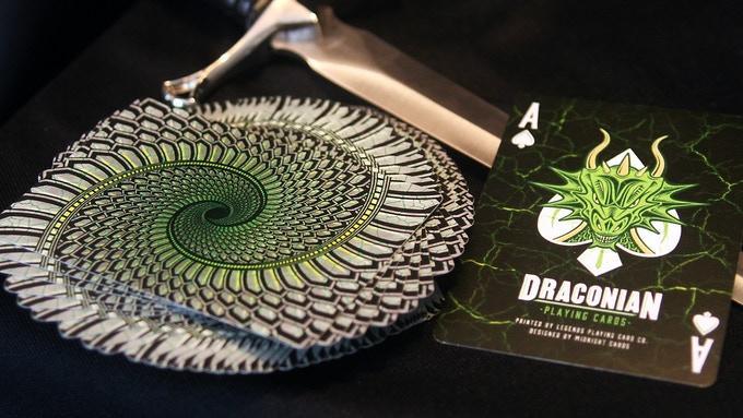 Draconian Wildfire Playing Cards* Playing Cards by Midnight Cards