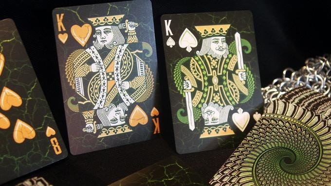 Draconian Wildfire Playing Cards* Playing Cards by Midnight Cards