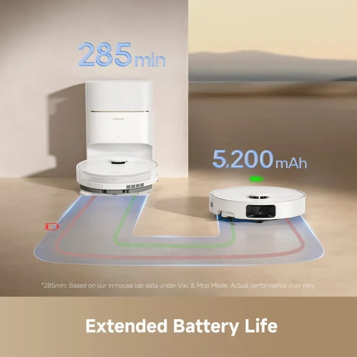 Dreame D20 Pro Plus Robot Vac Vacuum and Mop - White | RLD43SD