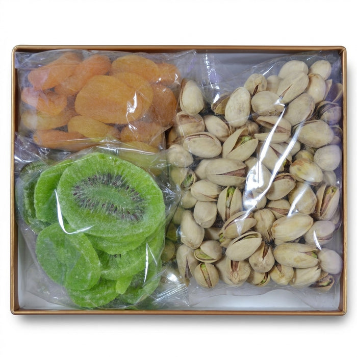 Bagged Dried Fruit and Pistachios