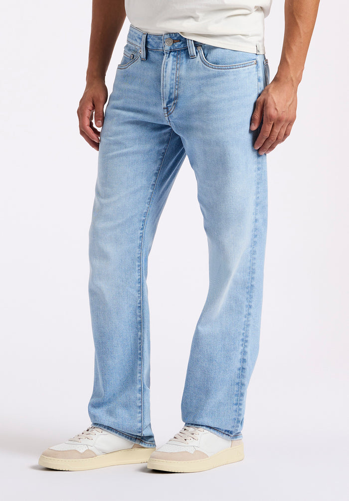 Buffalo Men Jeans Navy Denim Denim Pants Stretch