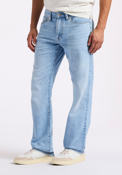 Buffalo Men Jeans Navy Denim Denim Pants Stretch