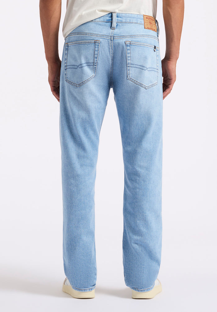 Buffalo Men Jeans Navy Denim Denim Pants Stretch