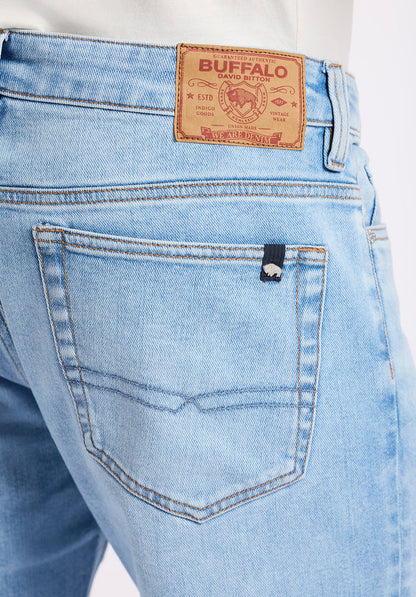 Buffalo Men Jeans Navy Denim Denim Pants Stretch