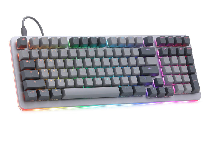 Drop Gray Kaihua Box White Mechanical Gaming Keyboard