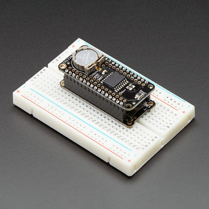DS3231 Precision RTC FeatherWing - RTC Add-on For Feather Boards by Adafruit - The Pi Hut