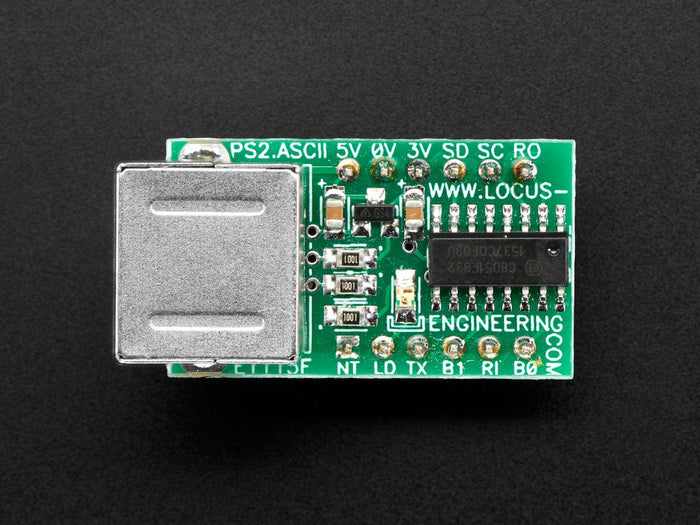 E1115 PS/2 Keyboard to TTL Serial Converter [Discontinued] by The Pi Hut - The Pi Hut