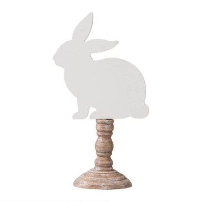 Easter Wooden Bunny Table Décor, Set of 2