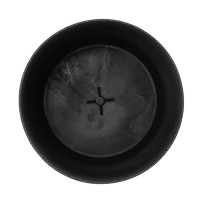 Eco-friendly Large Faux Marble Round Plastic Pot Planters, Set of 3