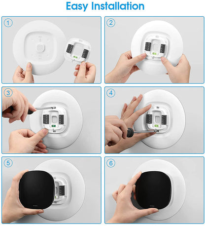 Ecobee3 Lite / Ecobee3 Smart Thermostat Wall Plate Cover | Fintie