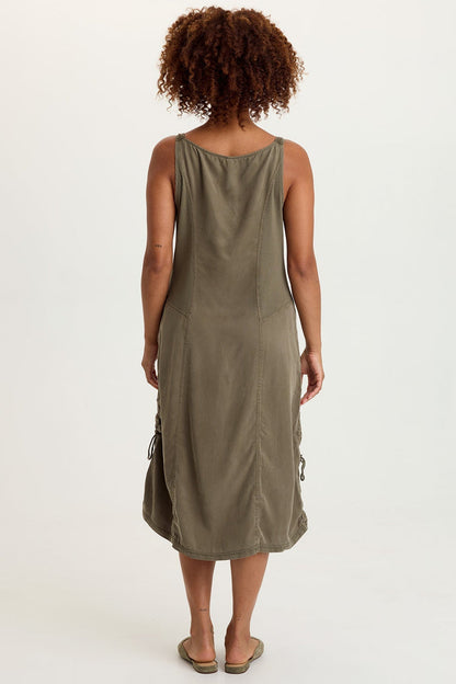XCVI Edsel Twill Snap-Up Dress