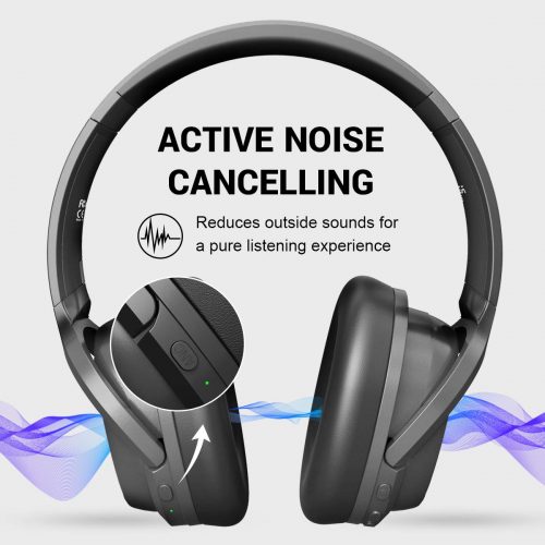 EKSA E5 HEADSET BLE 5.0 ACTIVE NOISE CANCELLING DEEP BASS