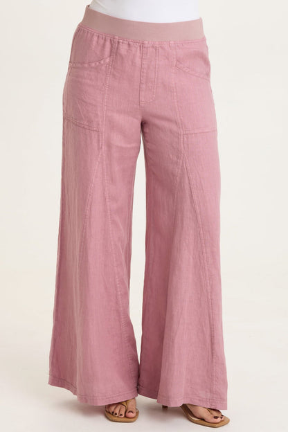 XCVI Elaine Linen Wide Leg Pant
