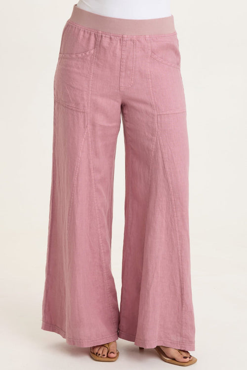 XCVI Elaine Linen Wide Leg Pant
