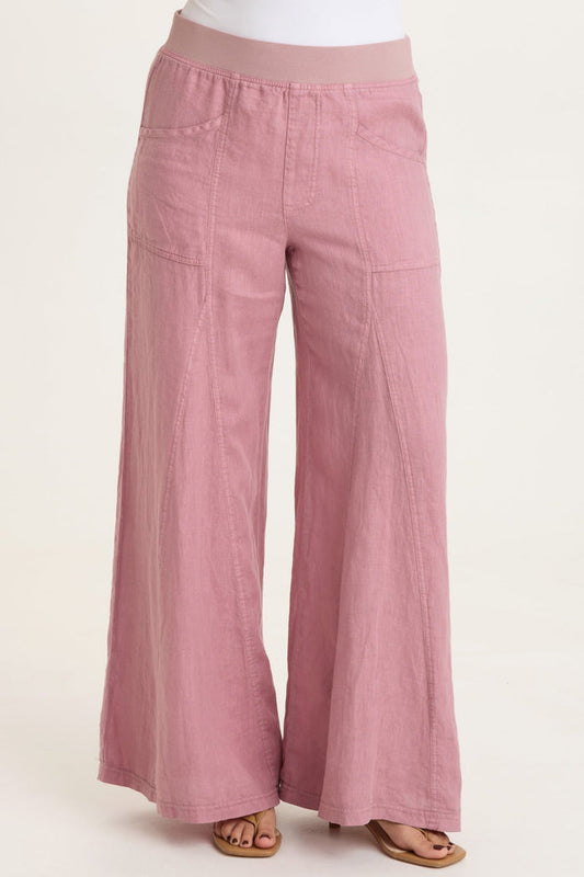 XCVI Elaine Linen Wide Leg Pant