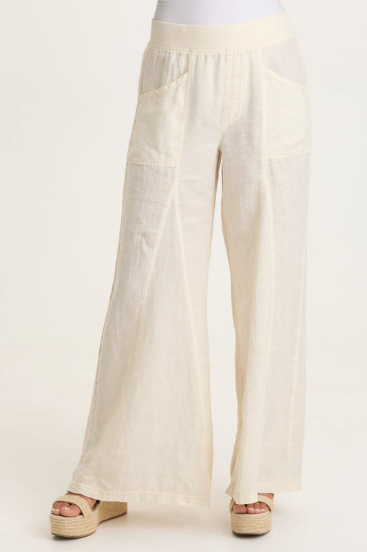 XCVI Elaine Linen Wide Leg Pant