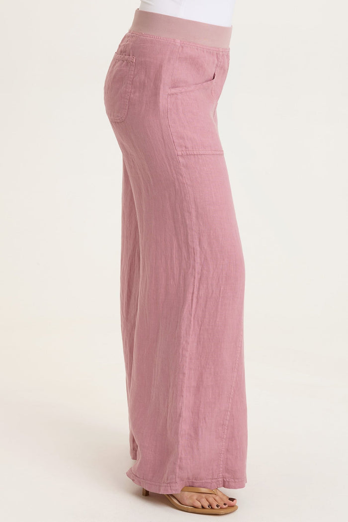 XCVI Elaine Linen Wide Leg Pant