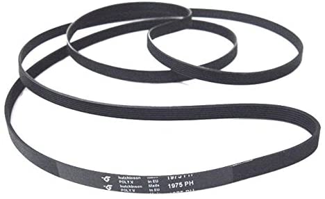 Electrolux | Zanussi Dryer Drive Belt 1975H7 Tumble Dryer Drive Belt 1975 H7 |  1258288107, 1258288008, 1250241104, C00144803, 5045170836221