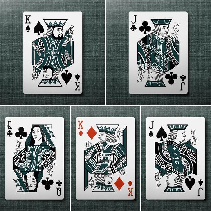 Elevation Playing Cards: Night Edition Playing Cards by Cartamundi