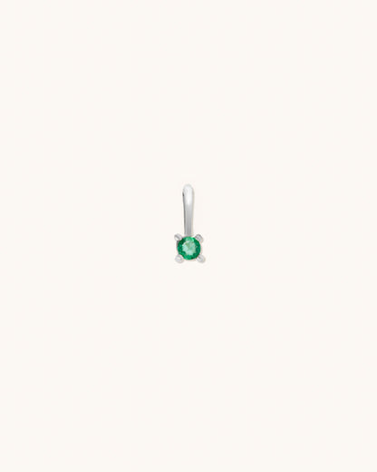 Emerald Birthstone Charm