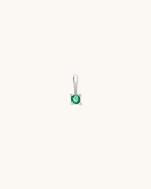 Emerald Birthstone Charm