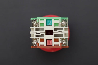 Emergency Stop Mushroom Push Button Switch by DFRobot - The Pi Hut
