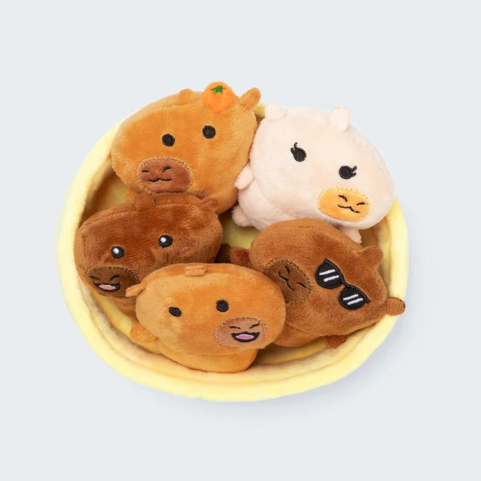 Emotional Support Capybaras Set of 5 Plush Toys by What Do You Meme