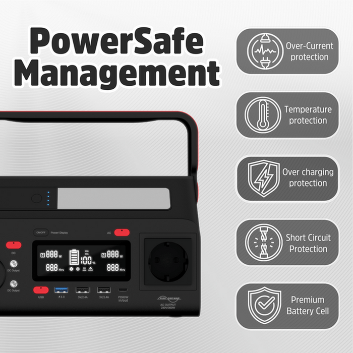 Energizer 293Wh Power Station | PPS300W2F-UK Energizer Powerbank Euronics Ireland