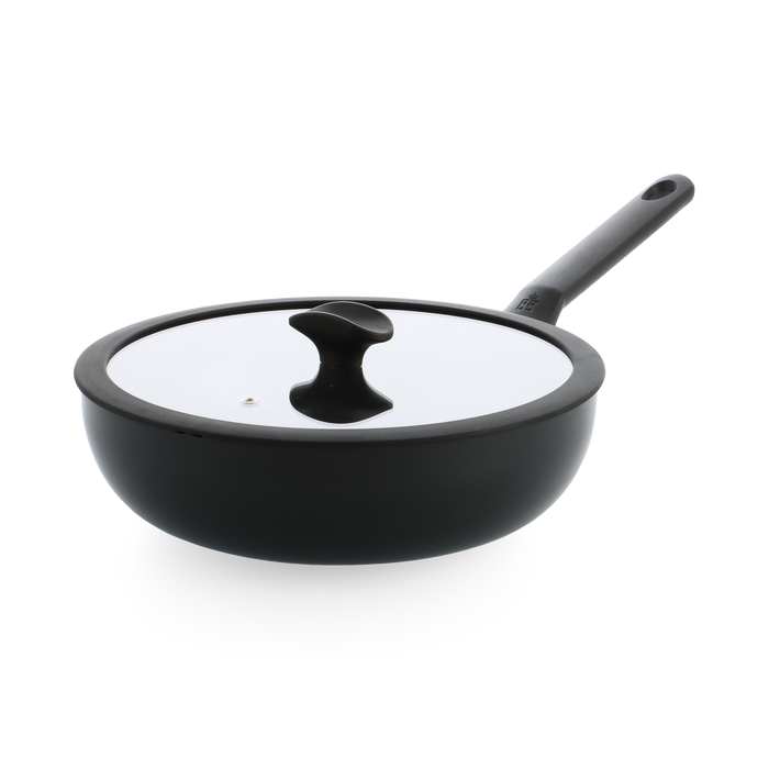 Enjoy 3-delig pannenset Black met wok