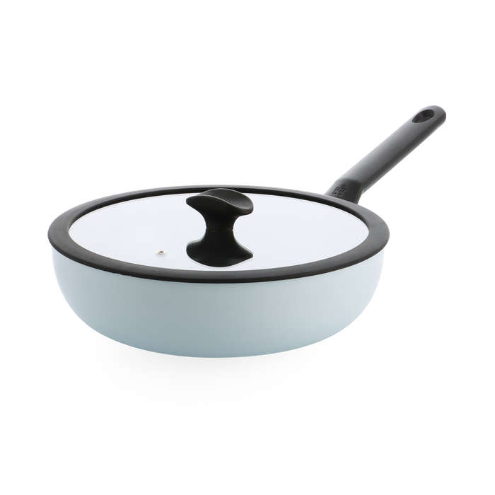 Enjoy 3-delig pannenset Light Blue met wok