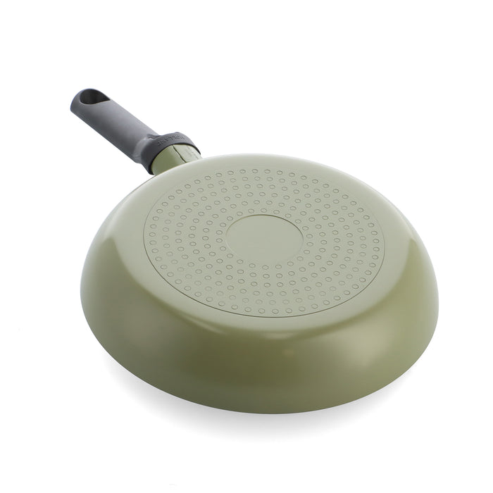 Enjoy 3-delig pannenset Olive Green met hapjespan