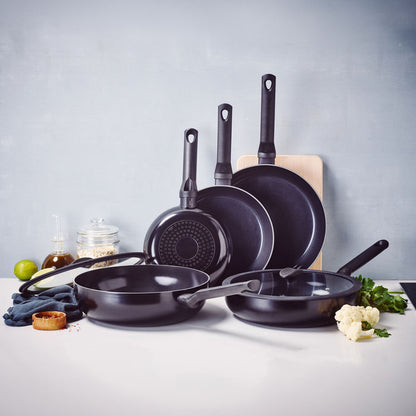 Enjoy hapjespan Black 28 cm