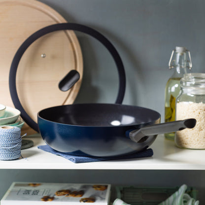 Enjoy wok Oxford Blue 28 cm