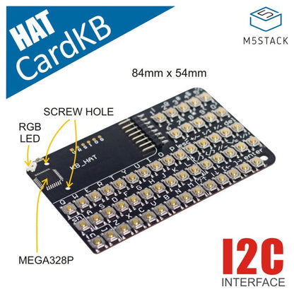 M5StickC CardKB HAT - m5stack-store