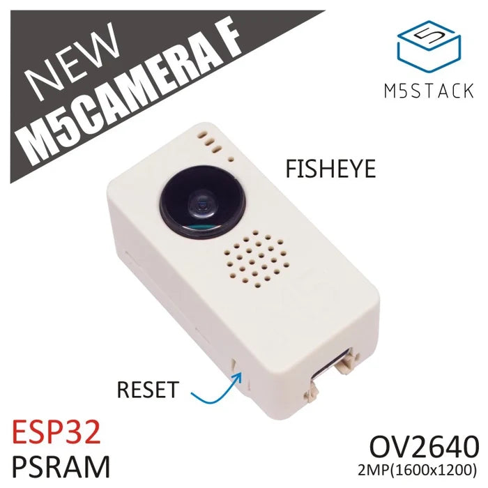 [EOL] PSRAM Fisheye Camera Module (OV2640) - m5stack-store
