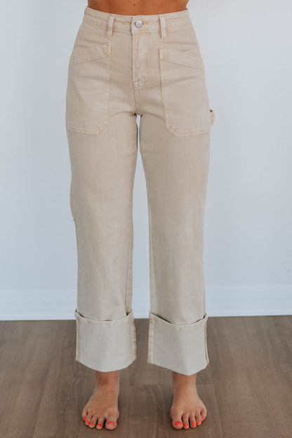 Erin Risen Jeans - Khaki