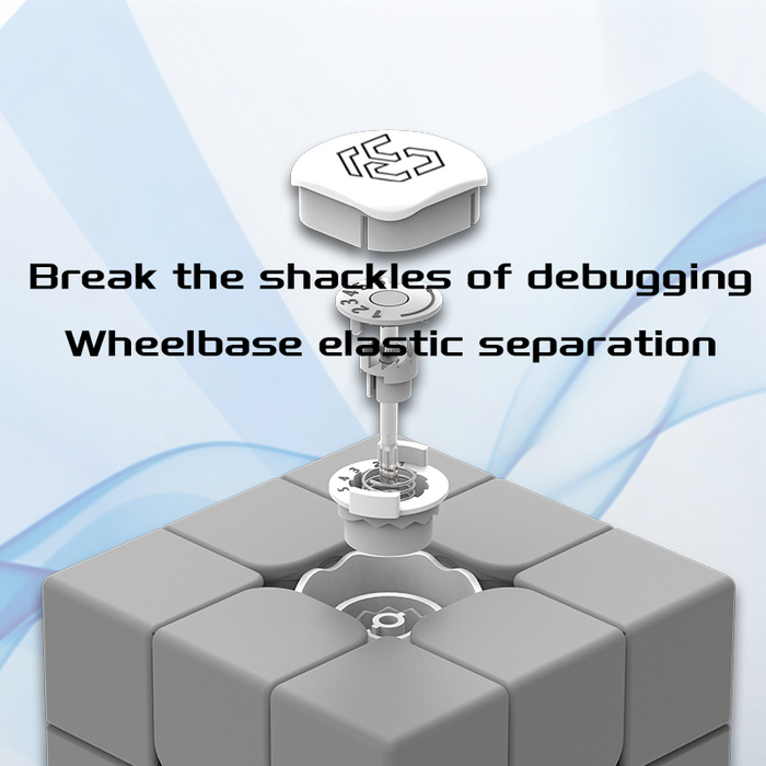 ESCube Air 3x3 (20-Magnet Ball-Core + Transparent Core Edition)