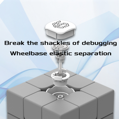 ESCube Air 3x3 (20-Magnet Ball-Core + Transparent Core Edition)