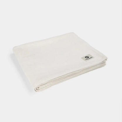Essential Cotton Yoga Blanket - Natural
