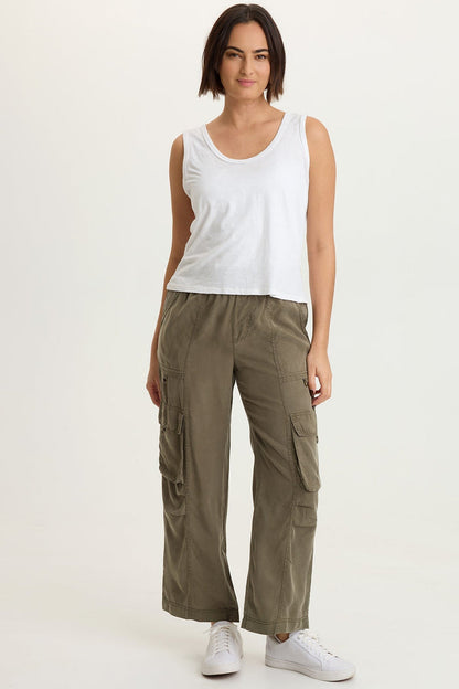 XCVI Etano Jersey Scoop Neck Tank
