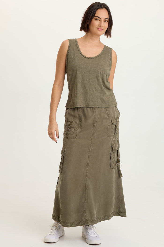 XCVI Etano Jersey Scoop Neck Tank
