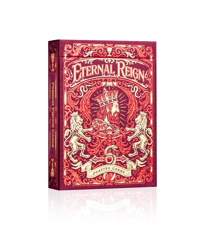 Eternal Reign Ruby Empire Playing Cards by Riffle Shuffle Playing Cards by Riffle Shuffle Playing Card Company