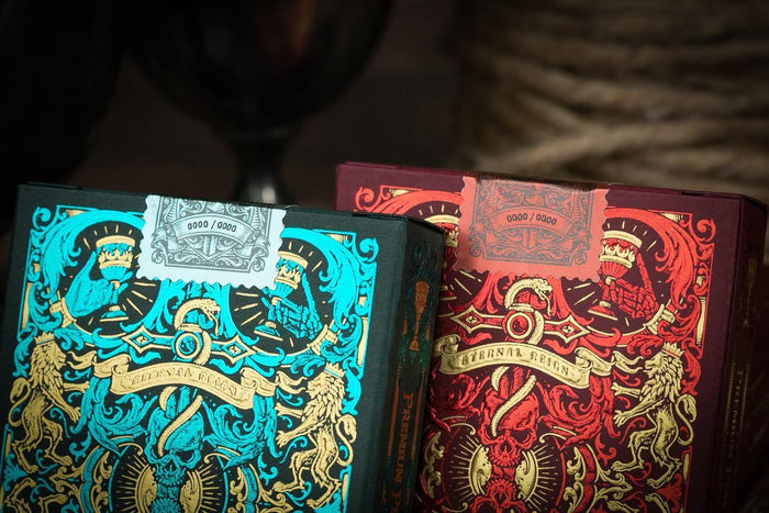 Eternal Reign Ruby Empire Playing Cards by Riffle Shuffle Playing Cards by Riffle Shuffle Playing Card Company